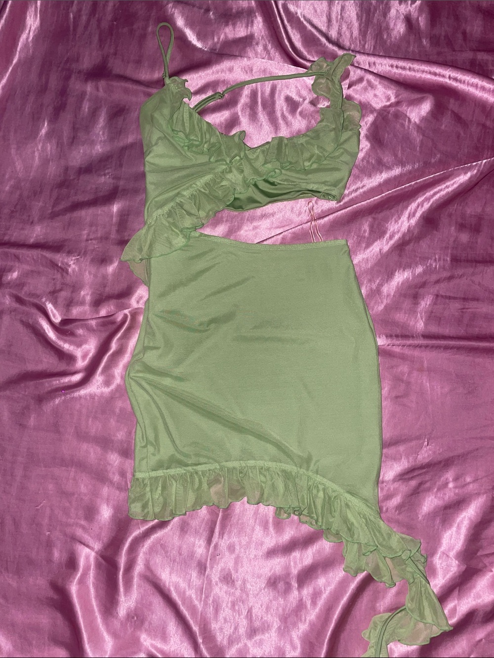 Oh Polly Green Dress 💚 - Picture 2 of 2